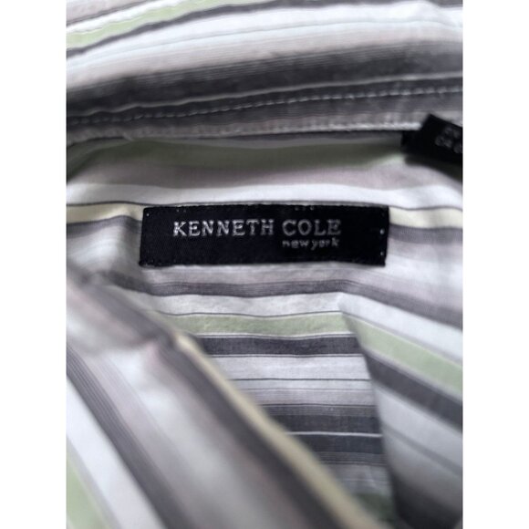 Kenneth Cole Long Sleeve Casual Shirt-Large - Picture 7 of 9